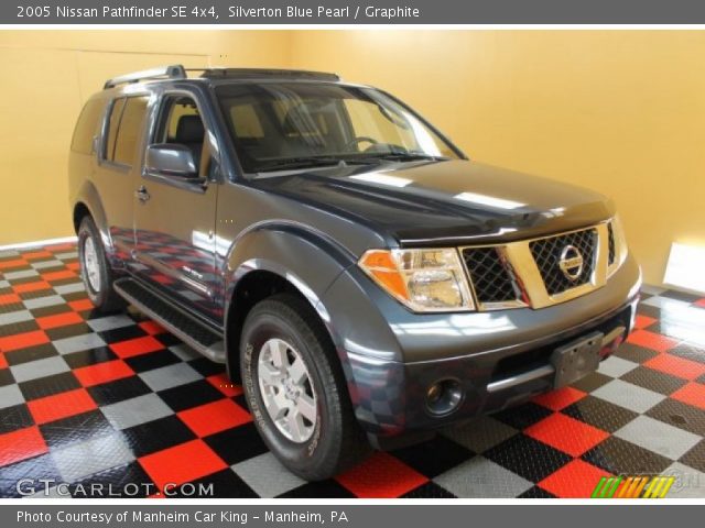 2005 Nissan Pathfinder SE 4x4 in Silverton Blue Pearl