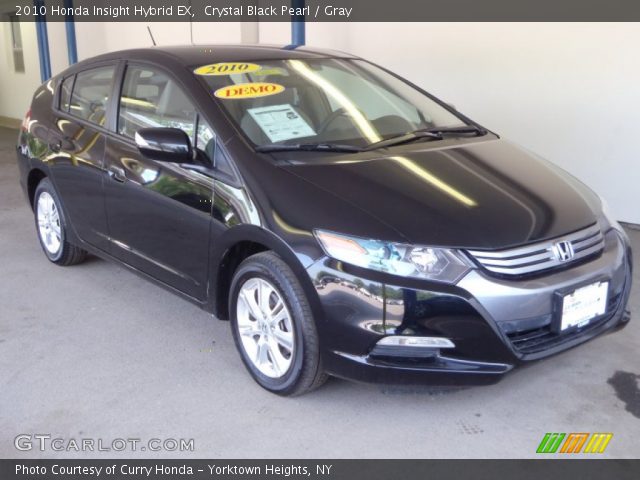 2010 Honda Insight Hybrid EX in Crystal Black Pearl