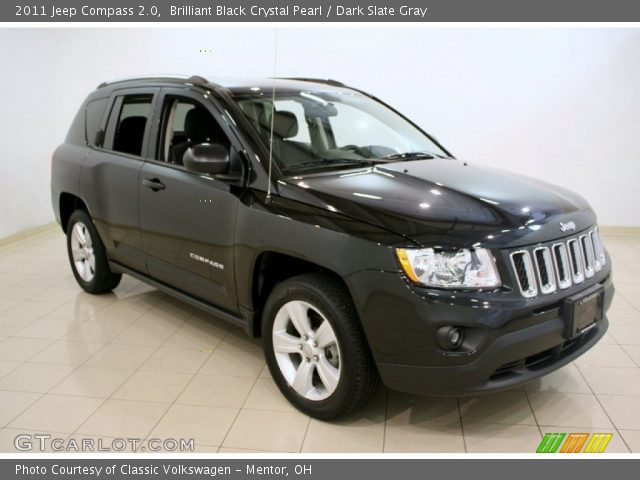 2011 Jeep Compass 2.0 in Brilliant Black Crystal Pearl