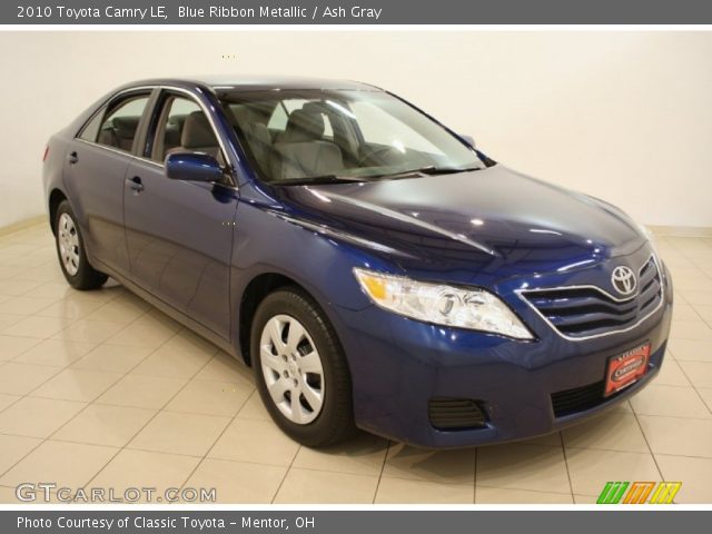 2010 Toyota Camry LE in Blue Ribbon Metallic