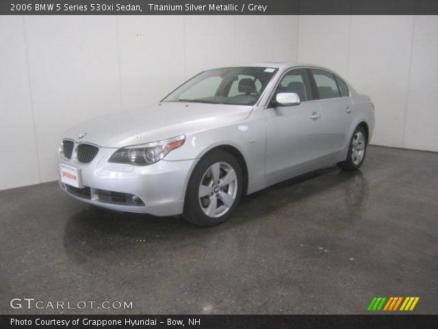 2006 BMW 5 Series 530xi Sedan in Titanium Silver Metallic