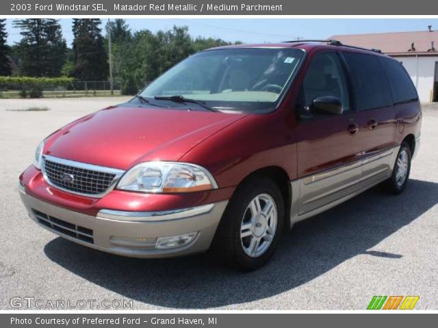 2003 Ford Windstar SEL in Matador Red Metallic