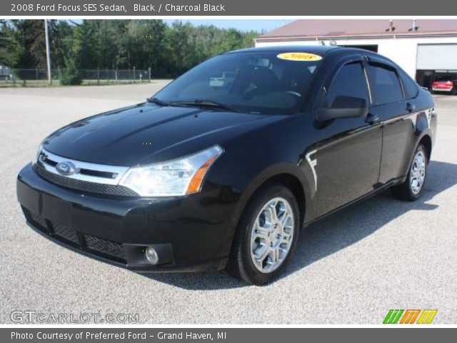 2008 Ford Focus SES Sedan in Black