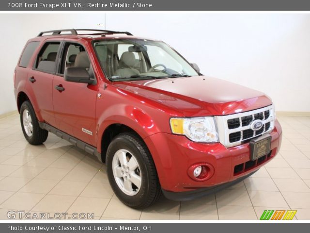 2008 Ford Escape XLT V6 in Redfire Metallic