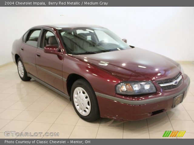 2004 Chevrolet Impala  in Berry Red Metallic