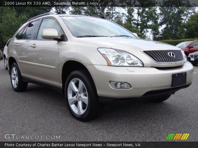 2006 Lexus RX 330 AWD in Savannah Metallic