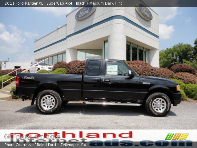 2011 Ford Ranger XLT SuperCab 4x4 in Black