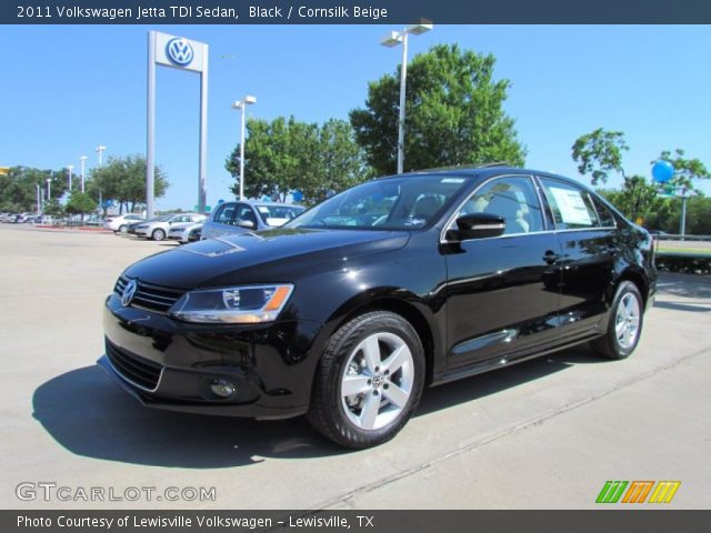 2011 Volkswagen Jetta TDI Sedan in Black