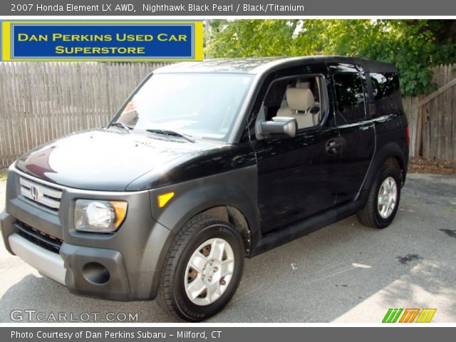 2007 Honda Element LX AWD in Nighthawk Black Pearl