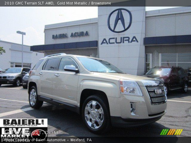 2010 GMC Terrain SLT AWD in Gold Mist Metallic