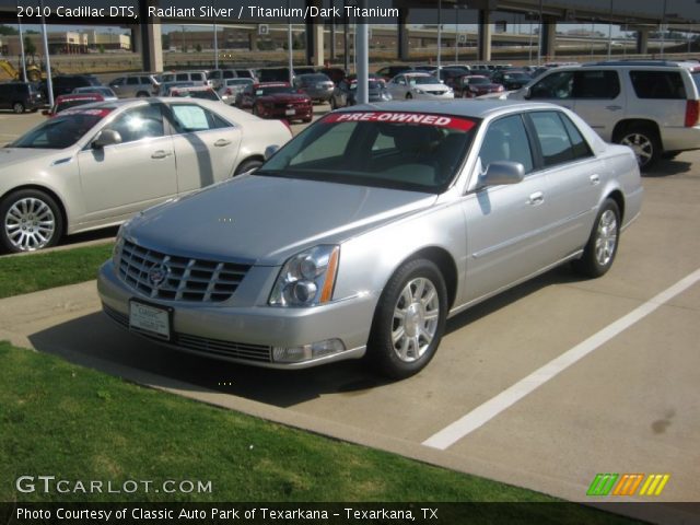 2010 Cadillac DTS  in Radiant Silver