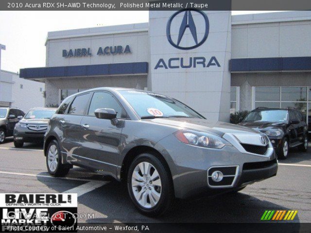 2010 Acura RDX SH-AWD Technology in Polished Metal Metallic