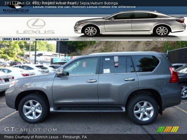 2011 Lexus GX 460 in Knights Armor Pearl