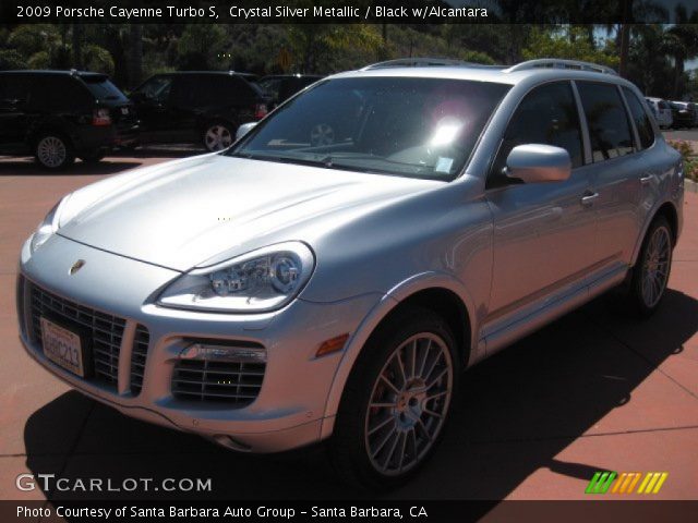 2009 Porsche Cayenne Turbo S in Crystal Silver Metallic