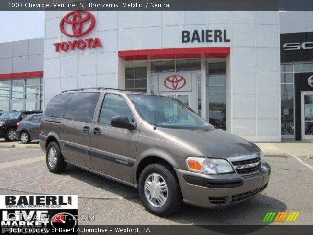 2003 Chevrolet Venture LS in Bronzemist Metallic