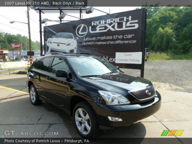 2007 Lexus RX 350 AWD in Black Onyx