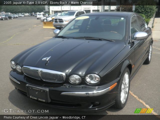 2005 Jaguar X-Type 3.0 VDP in Ebony Black