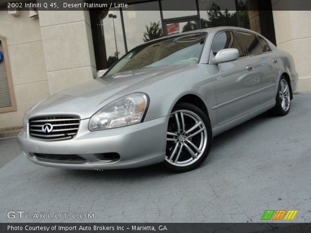 2002 Infiniti Q 45 in Desert Platinum
