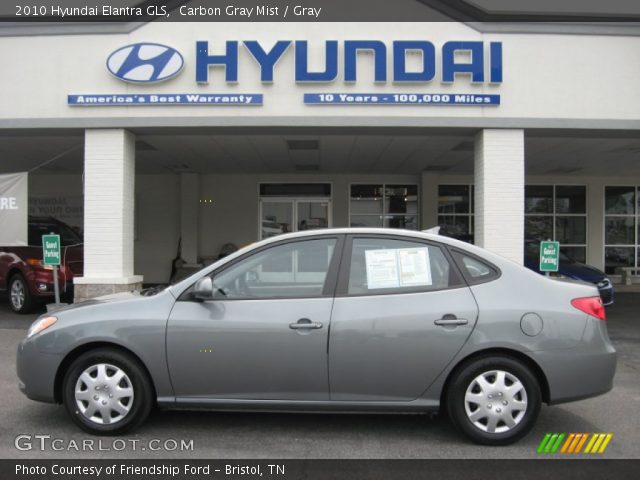 2010 Hyundai Elantra GLS in Carbon Gray Mist