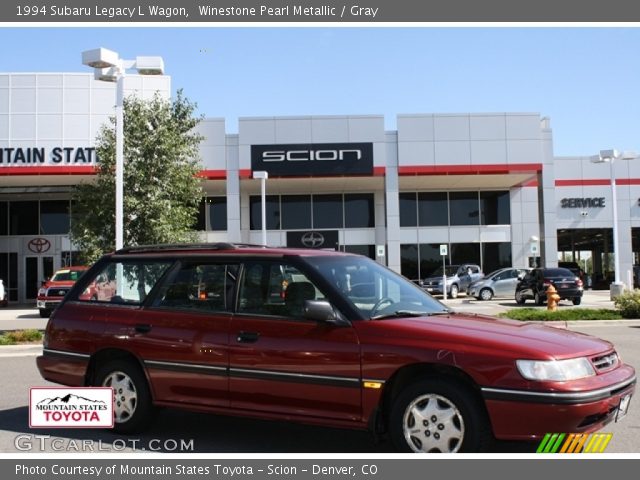 1994 Subaru Legacy L Wagon in Winestone Pearl Metallic