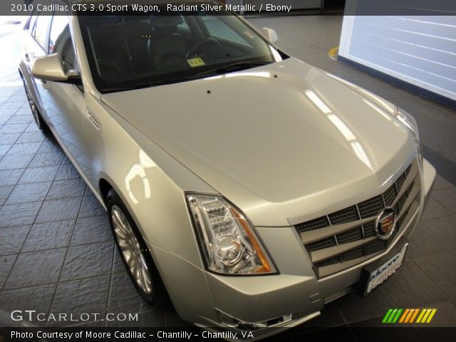 2010 Cadillac CTS 3.0 Sport Wagon in Radiant Silver Metallic