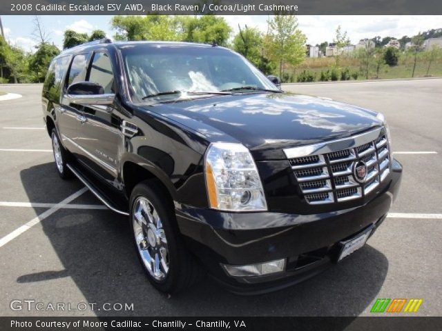 2008 Cadillac Escalade ESV AWD in Black Raven