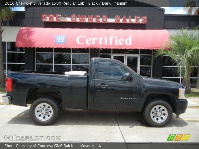 2010 Chevrolet Silverado 1500 Regular Cab in Black