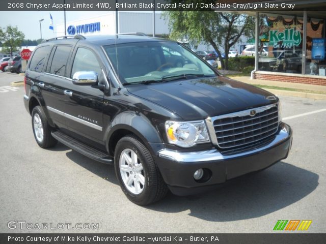 2008 Chrysler Aspen Limited 4WD in Brilliant Black Crystal Pearl