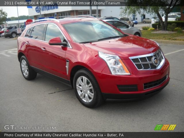 2011 Cadillac SRX 4 V6 AWD in Crystal Red Tintcoat