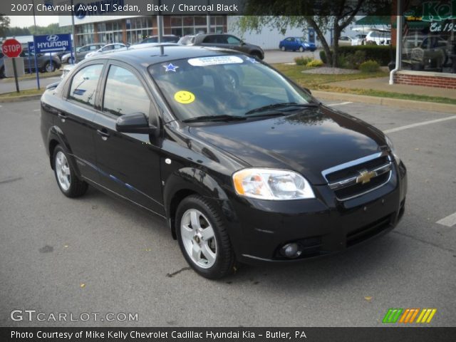 2007 Chevrolet Aveo LT Sedan in Black