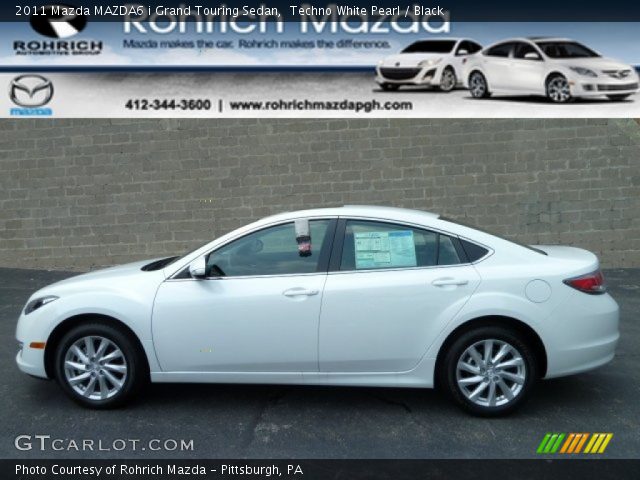 2011 Mazda MAZDA6 i Grand Touring Sedan in Techno White Pearl