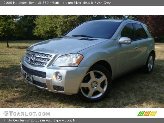 2008 Mercedes-Benz ML 550 4Matic in Iridium Silver Metallic