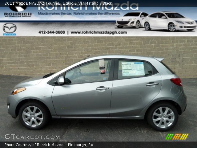 2011 Mazda MAZDA2 Touring in Liquid Silver Metallic