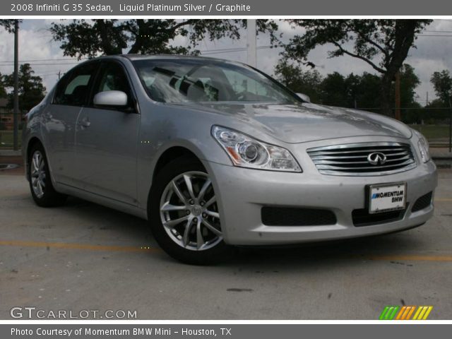 2008 Infiniti G 35 Sedan in Liquid Platinum Silver