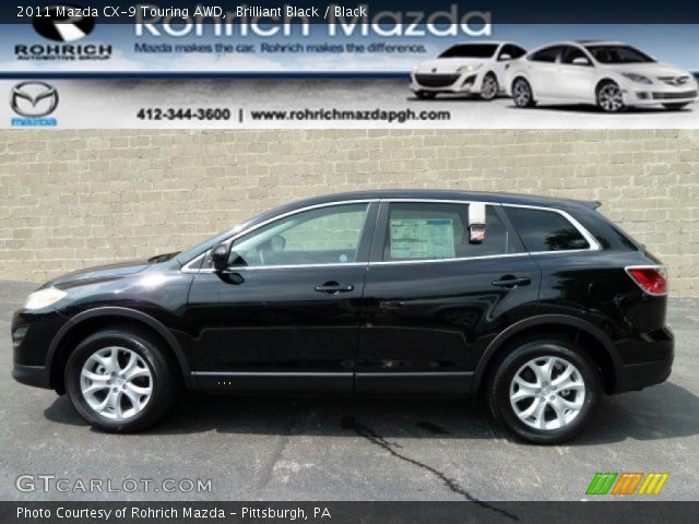 2011 Mazda CX-9 Touring AWD in Brilliant Black