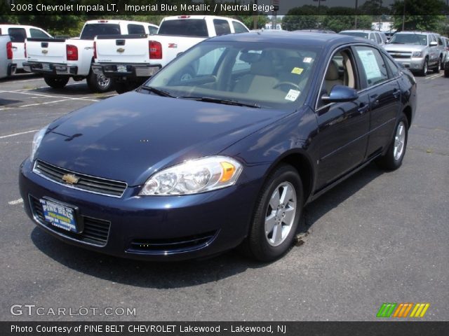 2008 Chevrolet Impala LT in Imperial Blue Metallic