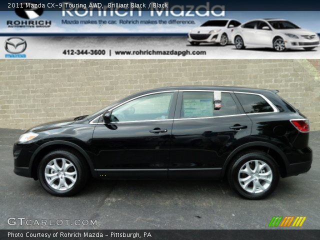 2011 Mazda CX-9 Touring AWD in Brilliant Black