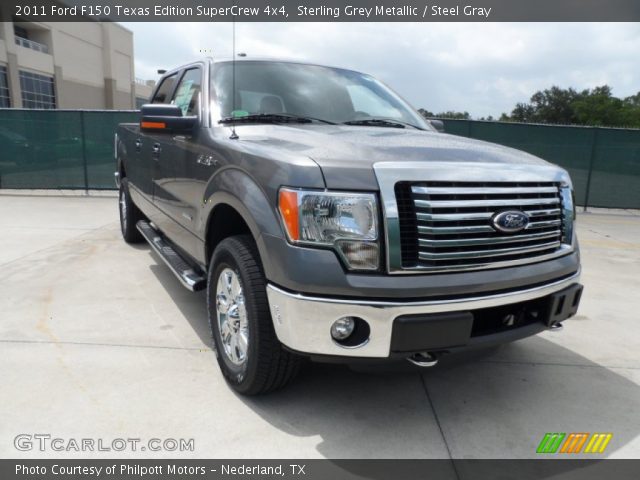 2011 Ford F150 Texas Edition SuperCrew 4x4 in Sterling Grey Metallic