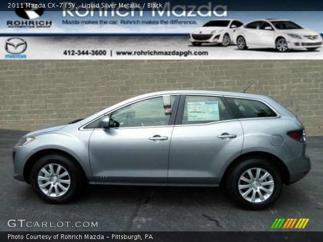 2011 Mazda CX-7 i SV in Liquid Silver Metallic