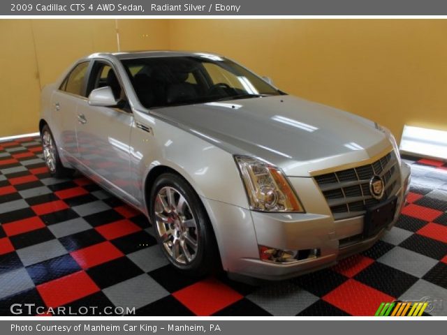 2009 Cadillac CTS 4 AWD Sedan in Radiant Silver