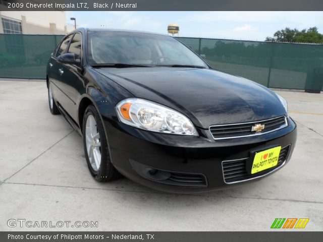 2009 Chevrolet Impala LTZ in Black