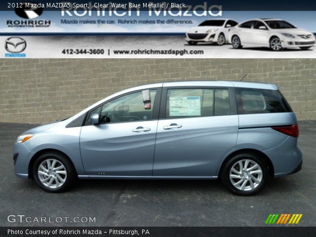 2012 Mazda MAZDA5 Sport in Clear Water Blue Metallic