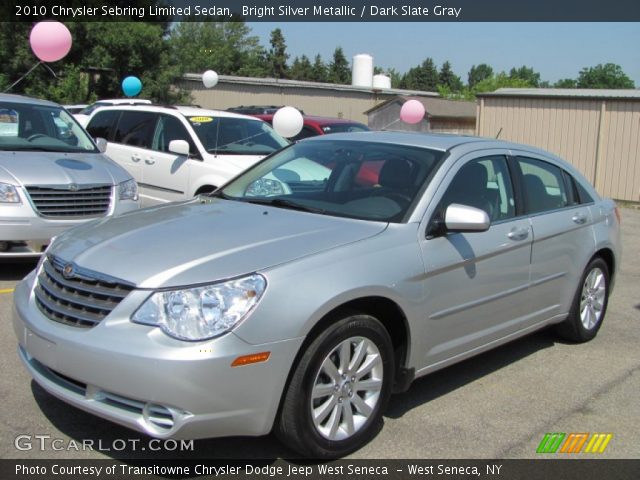 2010 Chrysler Sebring Limited Sedan in Bright Silver Metallic