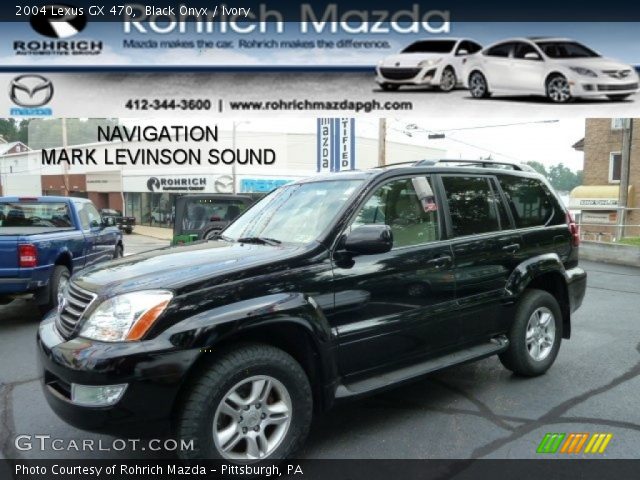 2004 Lexus GX 470 in Black Onyx