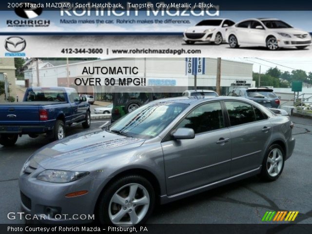 2006 Mazda MAZDA6 i Sport Hatchback in Tungsten Gray Metallic