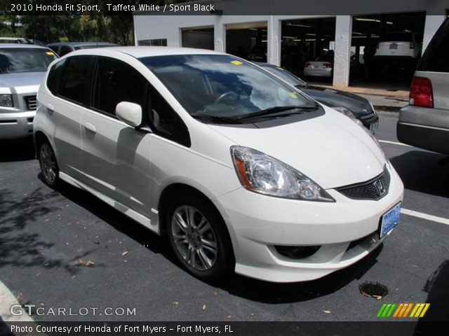 2010 Honda Fit Sport in Taffeta White