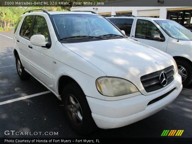 2000 Mercedes-Benz ML 320 4Matic in Polar White