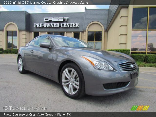 2010 Infiniti G 37 Journey Coupe in Graphite Shadow