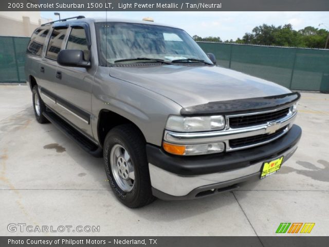 2003 Chevrolet Suburban 1500 LT in Light Pewter Metallic