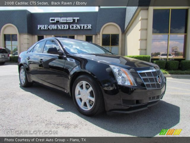 2008 Cadillac CTS Sedan in Black Raven